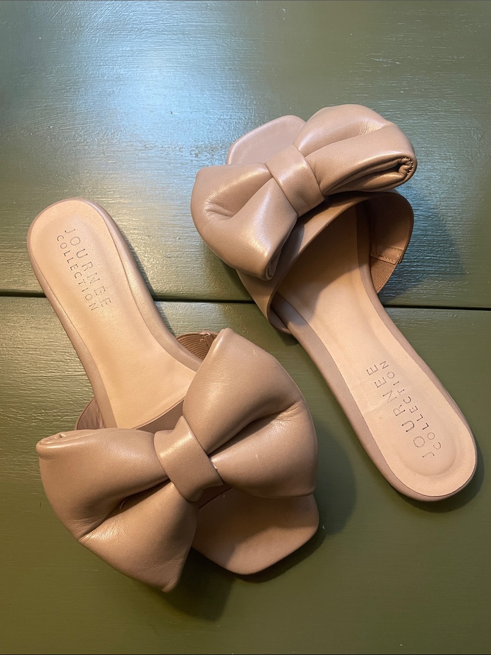 Nude Sandal With Bow Detail